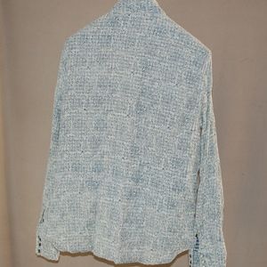 Paisley button down shirt